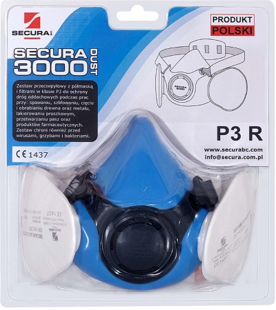 Zestaw SECURA 3000 DUST blister